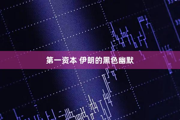 第一资本 伊朗的黑色幽默